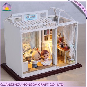 Montado BRICOLAJE <span class=keywords><strong>casa</strong></span> de muñecas en miniatura muebles miniaturas - Product Image 2
