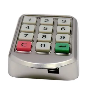 Keluaran baru kunci kabinet gembok Keypad rfid kunci sandi elektronik Digital kunci loker gym mode publik untuk Kabinet