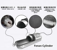 Réservoir de plongée sous-marine Composite, cylindre en Fiber de carbone doublé en aluminium, capacité 3l — 12l