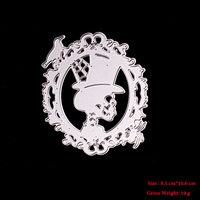 AAGU elegante donna carattere metallo acciaio al carbonio taglio muore goffratura stencil metallo incisatura stencil taglio Die scrapblooking