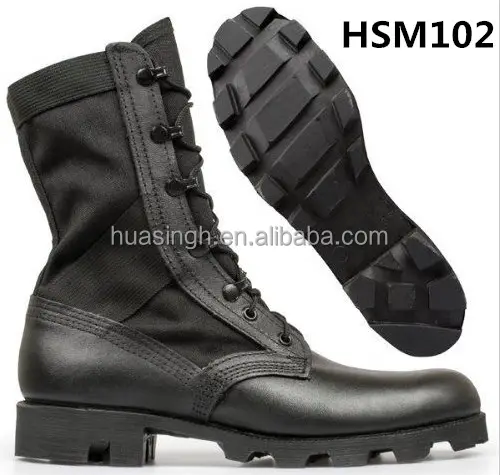 XC, Altama Bottes de jungle pour hommes Semelle en caoutchouc vulcanisé Bottes de combat tactiques Panama HSM102