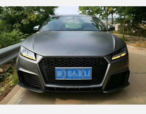 <span class=keywords><strong>Calandre</strong></span> avant en nid d'abeille de qualité supérieure, Grille noire 2014-2018 MK3 <span class=keywords><strong>TT</strong></span> TTS lifting TTRS, pièces de rechange automatiques (100% adapté) - Product Image 4