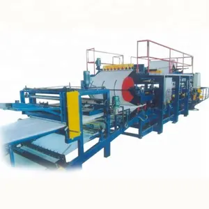 China EPS rock wol of Polyurethaan pu sandwich panel machine