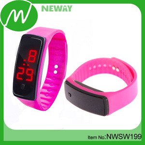 2017 Mode Led Silicone Montre-Bracelet Électronique - Product Image 1