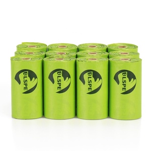 Bestseller Umwelt freundlicher Luxus-Haustier abfall beutel Auslaufs icherer biologisch abbaubarer Müll beutel für 4 Rollen Top-Haustier produkte - Product Image 6