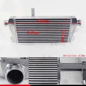 FMIC universel mise à niveau montage frontal Kit <span class=keywords><strong>Intercooler</strong></span> pour <span class=keywords><strong>A4</strong></span> 1.8T <span class=keywords><strong>B6</strong></span> 2002-2006 - Product Image 4