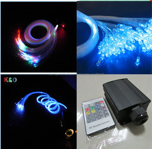 250 unids fibra y accesorios con RGB llevaron motor de luz decoración del hogar - Product Image 2