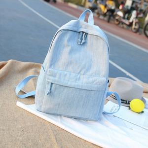 Gros Loisirs Active Toile Sac De Voyage Scolaire Vintage Décontracté Denim Sac À Dos pour Les Filles Garçons - Product Image 2
