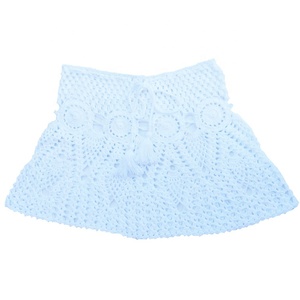 اليدوية الكروشيه الهبي بوهو الرباط الصيف التستر تنورة الشاطئ اللباس - Product Image 4