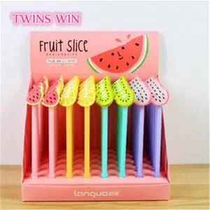 wholesale school supplies fruit watermelon ink pen gel 1591