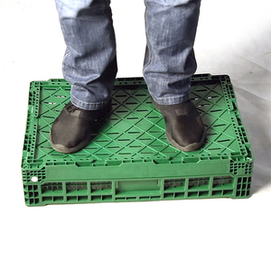 Heavy Duty Folding Plastic Containers Box Collapsible Crates for Fruits and Vegetables