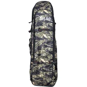 OEM camo ארוך spearfishing תיק משלוח צלילה סנפירי מסכה שנורקל תיק