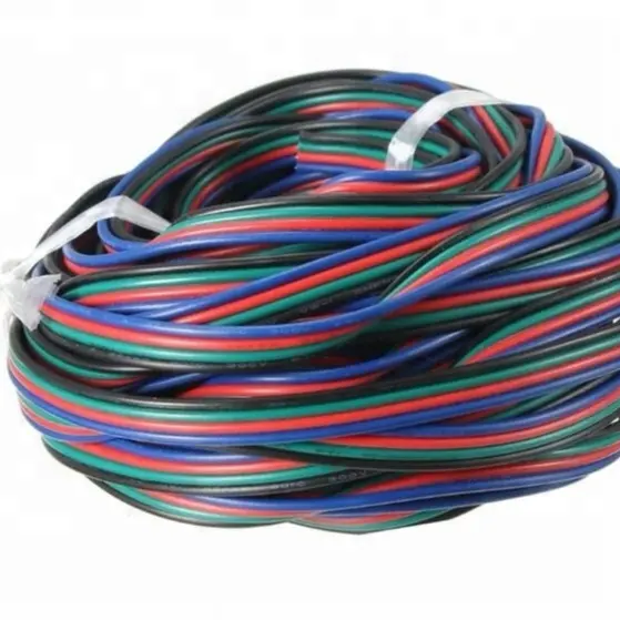 16 PIN-код цвета радуги плоский кабель IDC кабель