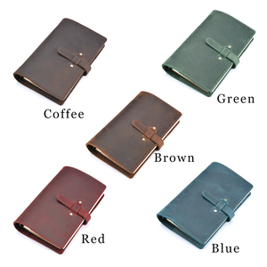 Agenda <span class=keywords><strong>de</strong></span> poche en cuir véritable, haut <span class=keywords><strong>de</strong></span> gamme rechargeable, agenda, Journal <span class=keywords><strong>de</strong></span> voyage, Vintage - Product Image 2