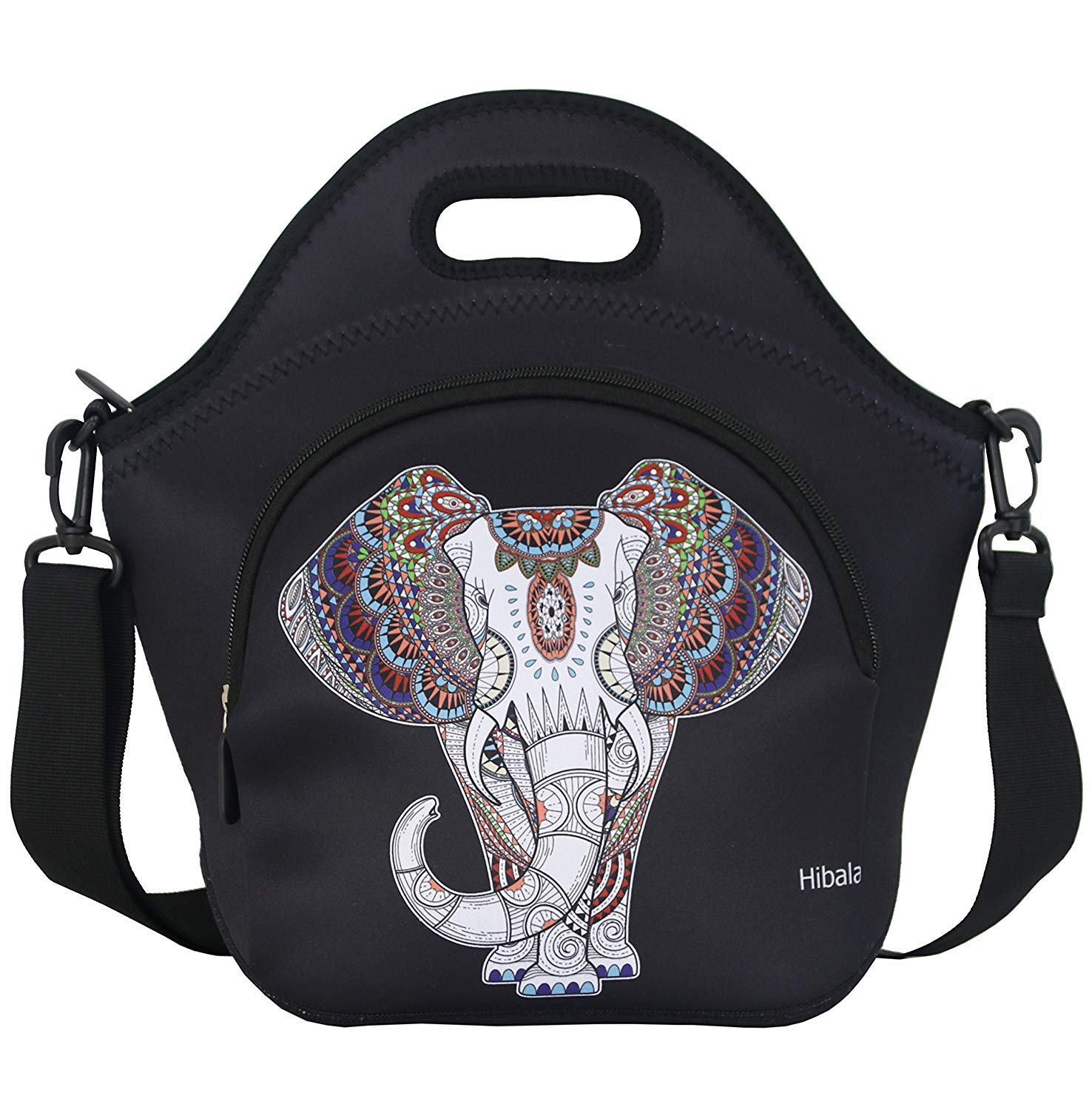 Модная мультяшная складная детская неопреновая сумка для обеда, персонаж, милые индивидуальные принты, молния для мальчиков, охлаждающие сумки для обеда для 2 человек