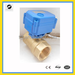 Électrique actionné complet port ball valve avec ROHS cert pour conservation de l'eau agricole, Chauffage et l'eau de projet - Product Image 4