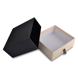 Caja de Almacenamiento Negra de Papel Especial, Estilo Cajón, para Cinturones, Diseño Más Reciente, Disponible en Existencia - Product Image 5