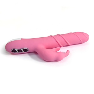 USB şarj edilebilir g-spot vibratör rotasyon tavşan vibratör sokmak için büyük elektrikli titreşimli kadın klitoris - Product Image 6