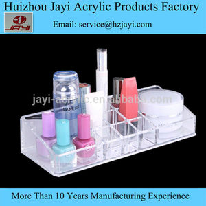 Caso Maquillaje Borrar almacenamiento joyería cosmética del organizador del Gabinete <span class=keywords><strong>de</strong></span> acrílico Caja - Product Image 1