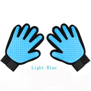High Quality Soft Silicone Pet Silicone Massage Gloves Beauty Massage Glove with Enhanced Five Finger Design