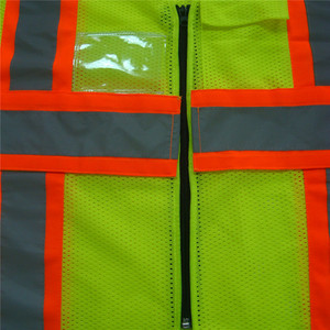 Bảo vệ đường an toàn phản 5 điểm xé khóa kéo bán chạy quần áo trẻ em thiết kế mới an toàn 120gsm vải lưới mỹ - Product Image 4