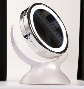 <span class=keywords><strong>5</strong></span> veces de aumento de Dos lados Uso LED iluminado Standup maquillaje espejos - Product Image 3
