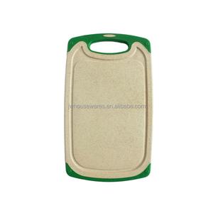 2018 nuevo diseño arroz tajo natural conjunto tabla de cortar ecológico quesos con mango - Product Image 3