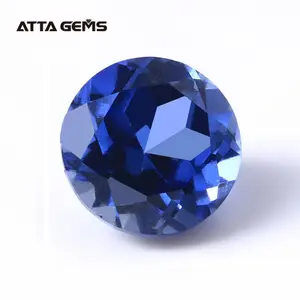 Synthetic Blue Corundum Ceylon Sapphire Stones Price Per Carat Blue Sapphire Gemstone