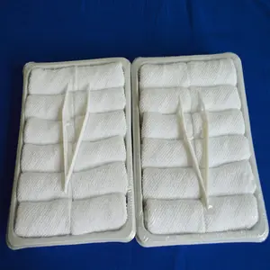 airline refreshing hot wet oshibori towel