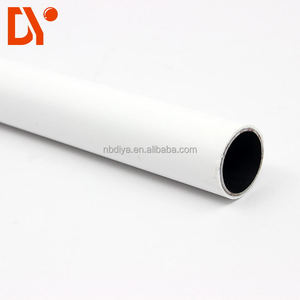 DY189 दुबला ट्यूब प्लास्टिक लेपित रंगीन स्टील ट्यूब - Product Image 2