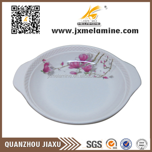 Melamina Estilo <span class=keywords><strong>Chino</strong></span> 9 "Plato de Sopa Con Dos Manijas - Product Image 1