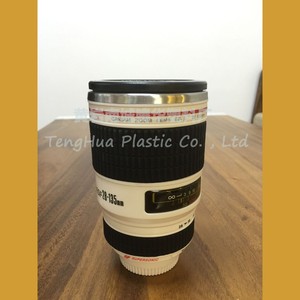 De la categoría alimenticia BPA <span class=keywords><strong>gratis</strong></span> acero inoxidable aisló la taza 400 ml de café cámara de la lente - Product Image 5