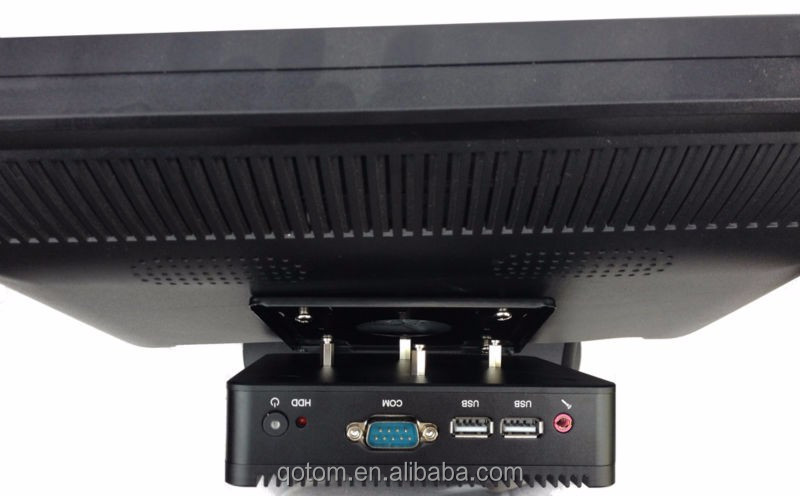 12 V micro PC avec Bay Trail J1900 Quad core 2 Ghz soutien 2.5 polegada SATA HDD et SSD msata client léger