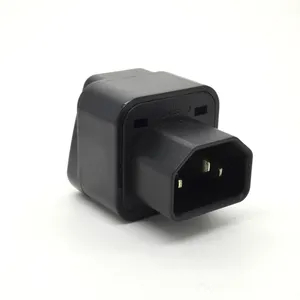 YD-320 IEC320 C14 to multi-socket, TRAVEL ADAPTER With Grounding, EUROPEAN Style Multi-function adapter