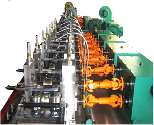 High Frequency Spiral Fin Tube Welding Machine ,Pipe Roll Forming Mill Line