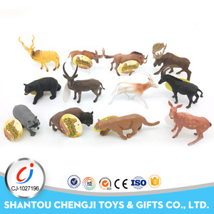 Children petty cheap custom miniature Flora plastic toy <span class=keywords><strong>animals</strong></span> - Product Image 1