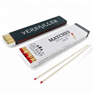 <span class=keywords><strong>Allumettes</strong></span> extra <span class=keywords><strong>longues</strong></span> pour cheminée, tête colorée, <span class=keywords><strong>allumettes</strong></span> de sécurité, boîte d'<span class=keywords><strong>allumettes</strong></span> personnalisée - Product Image 4