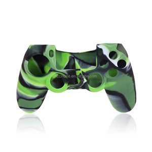 Coque de protection camouflage en silicone pour <span class=keywords><strong>manette</strong></span> <span class=keywords><strong>PS4</strong></span>, étui en silicone camouflage - Product Image 3