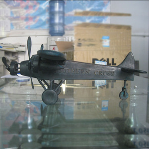 ที่กำหนดเองตกแต่งบรอนซ์เครื่องบินประติมากรรมสำหรับสงครามโลกครั้งที่สอง - Product Image 2