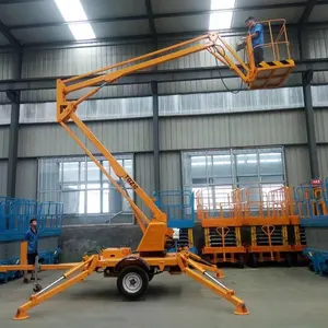 Thủy Lực Khớp Nối Boom Lift Towable Khớp Nối Manlift Cho 8-16M Trên Không Maintainence