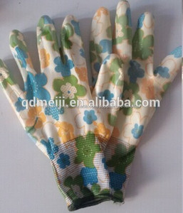 Newer 2015 Hot sale products <span class=keywords><strong>manual</strong></span> nylon nitrile coated gloves Safety Wholesale glove - Product Image 2