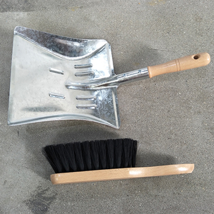 Recogedor de Metal para cocina, hermoso y fuerte, limpiador de hierro galvanizado, recogedor con mango corto - Product Image 1