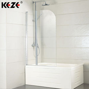 <span class=keywords><strong>Mampara</strong></span> de cristal para ducha de baño, espacio pequeño, Flexible, plegable, para <span class=keywords><strong>bañera</strong></span>, puerta de ducha para habitación - Product Image 5