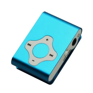 Hot selling mental mini MP3 player 4GB without screen MP3 for sport