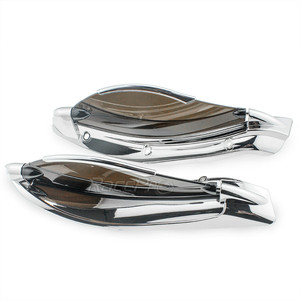 Deflectores de aire de <span class=keywords><strong>carenado</strong></span> ajustables <span class=keywords><strong>Batwing</strong></span> de cromo - Product Image 6