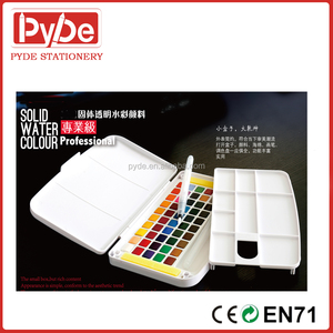 Ensemble de peinture <span class=keywords><strong>aquarelle</strong></span> avec 12/24/36/48/60/72 couleurs pour dessiner sur toile papier verre pour usage scolaire - Product Image 3