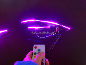Nueva llegada anillo del halo led de flujo de color rgby kits para coche luces - Product Image 6