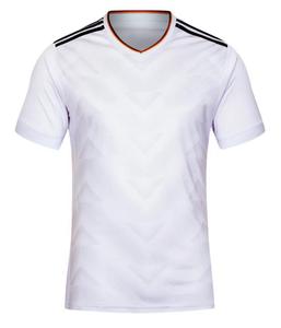 Nueva camiseta de fútbol barata en blanco uniforme de fútbol personalizado camiseta de entrenamiento deportivo