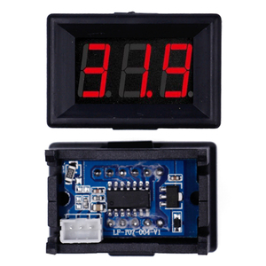 0.36英寸 DC2.4-30V 汽车红色数字液晶显示器摩托车伏特面板仪表电压表 - Product Image 2