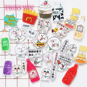 Stock Home Decor magnets for fridge ,Europe 2018 hot selling clear acrylic fridge magnets 3 d shapes promotional